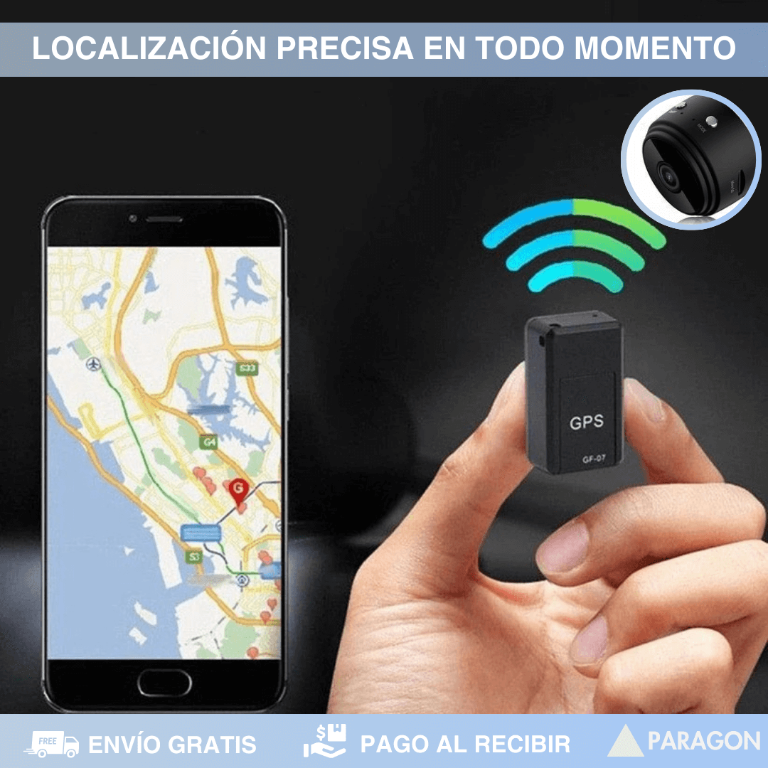 Mini Cámara Espía + GPS GRATIS
