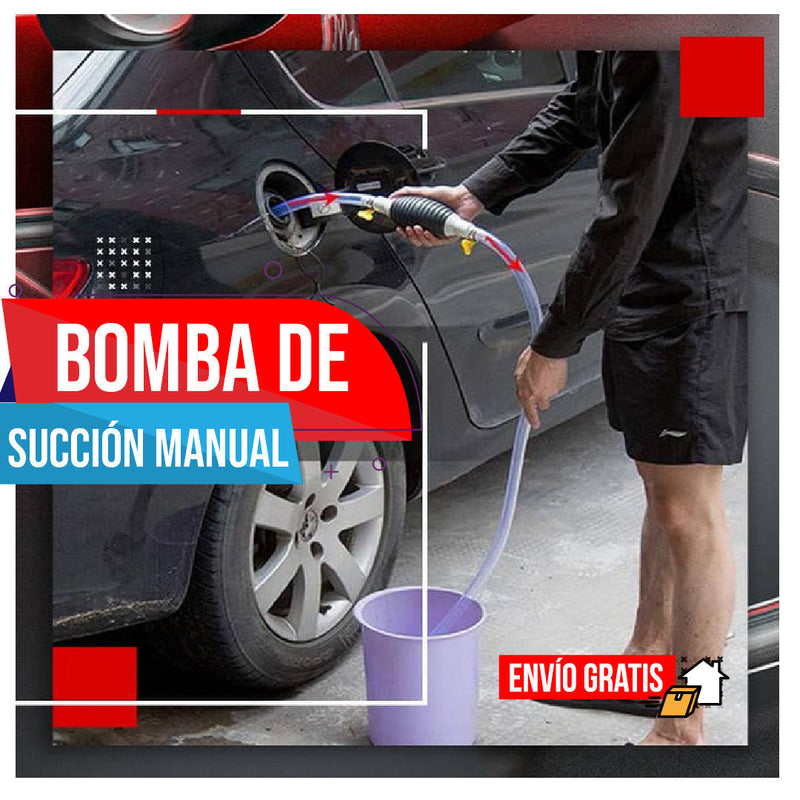 BOMBA DE SUCCIÓN MANUAL PRO