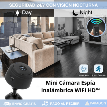 Mini Cámara Espía + GPS GRATIS