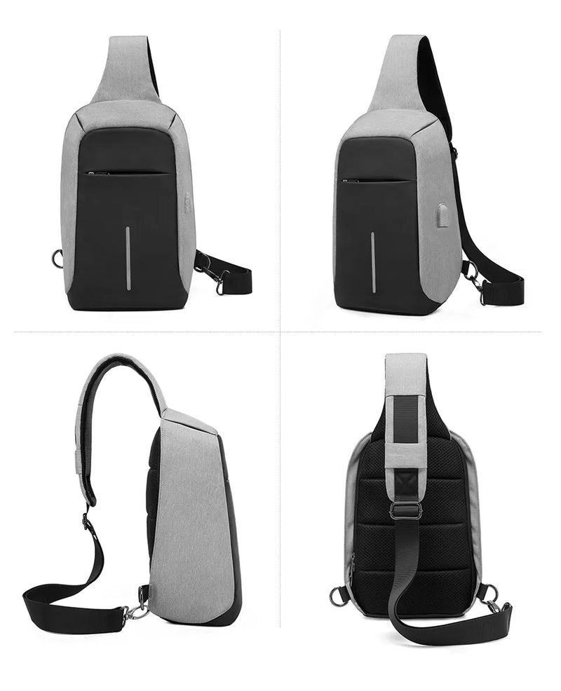 MOCHILA CRUZADA ANTI ROBO | 2023 PREMIUM