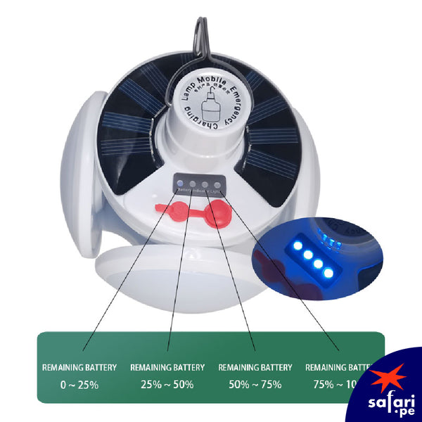 Lampara Solar Plegable ORIGINAL