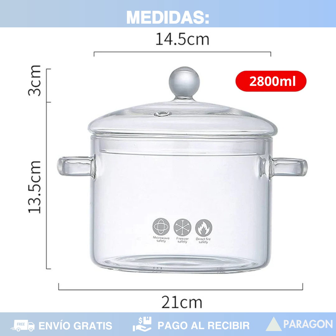 Olla de Vidrio Edición Limitada