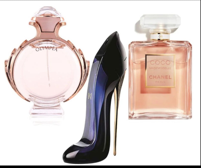 LUXE TRIO WOMEN COCO CHANEL + OLYMPEA + GOOD GIRL (50% OFF)